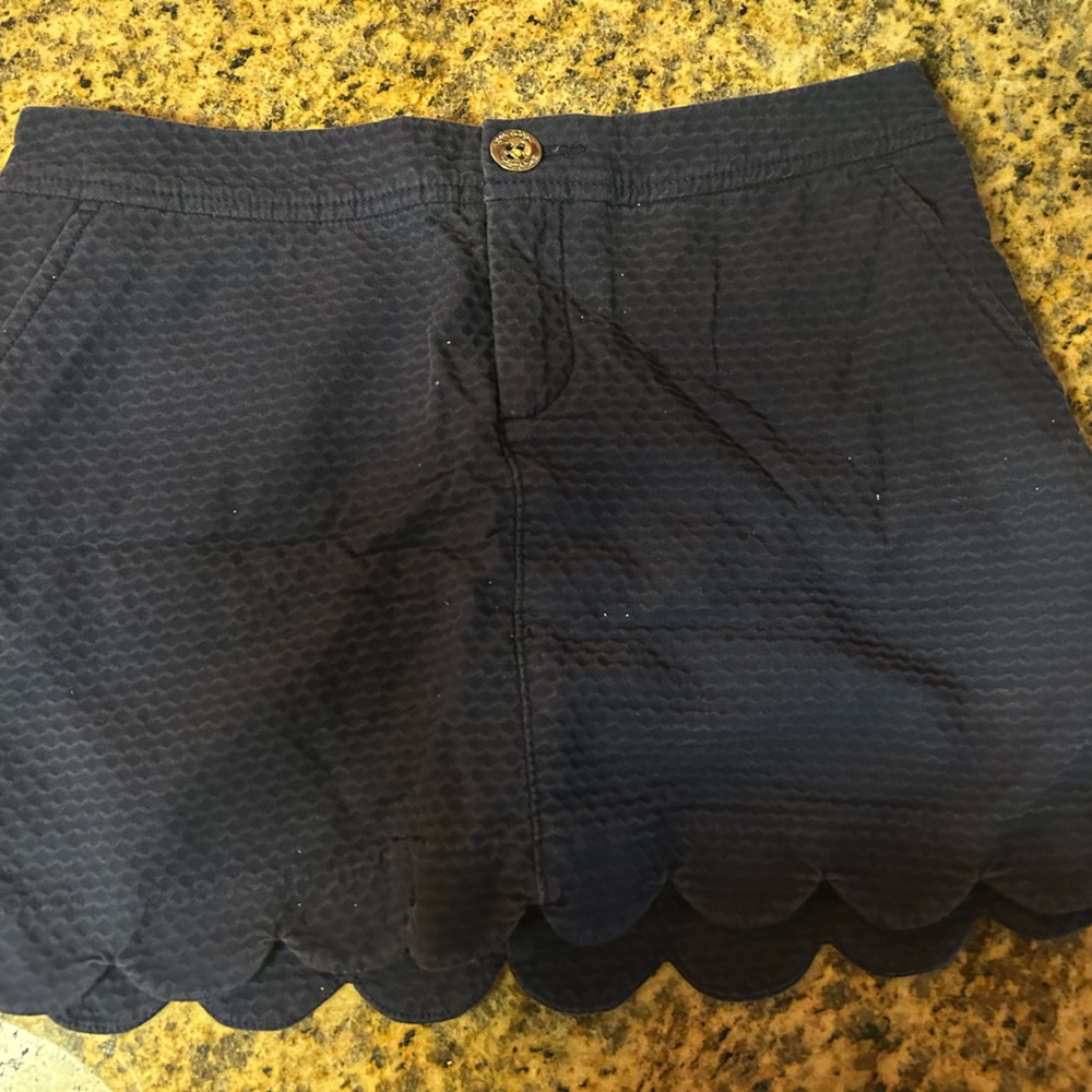 Lilly Pulitzer Midnight Blue Skort